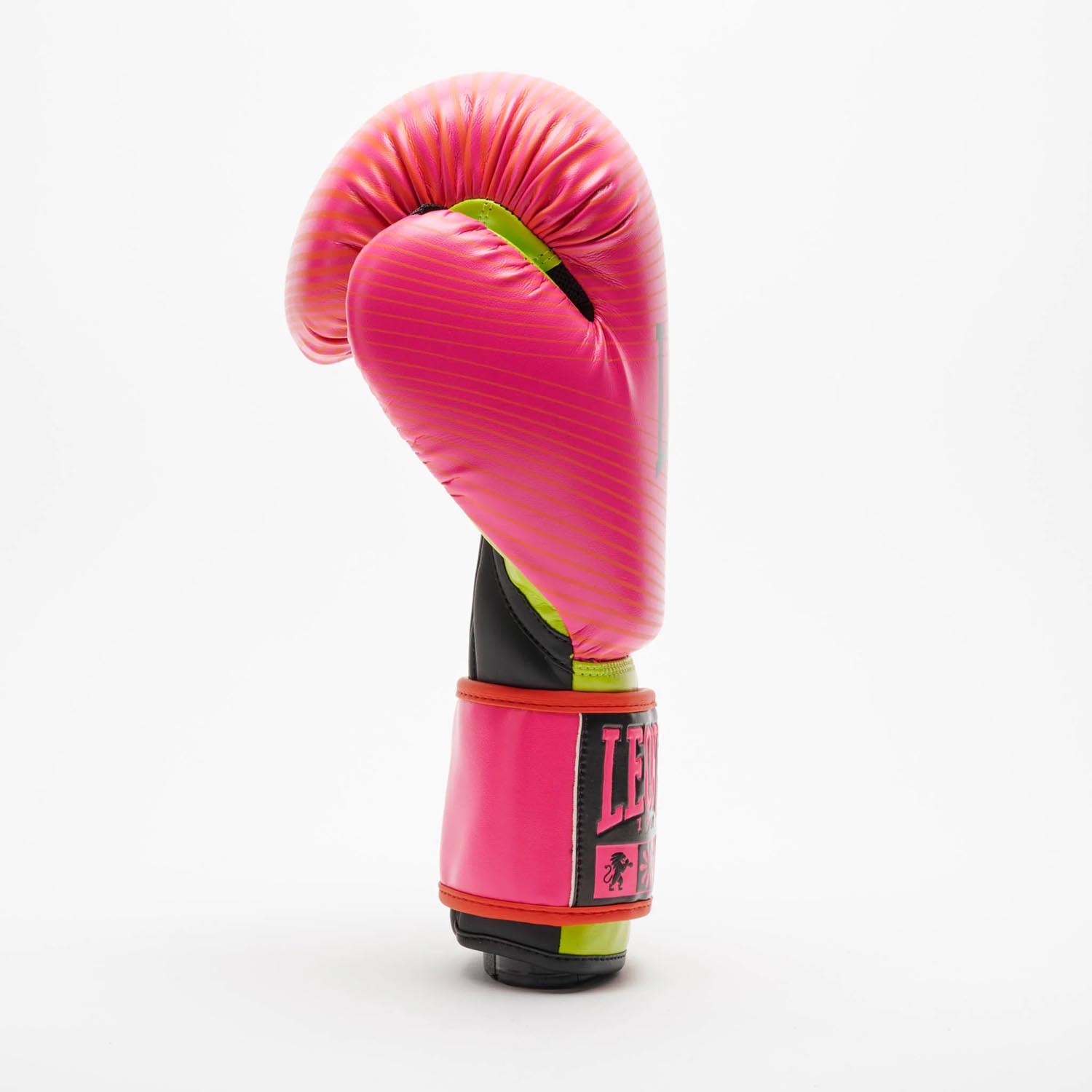 LEONE Boxing Gloves, Waves, pink, 16 Oz