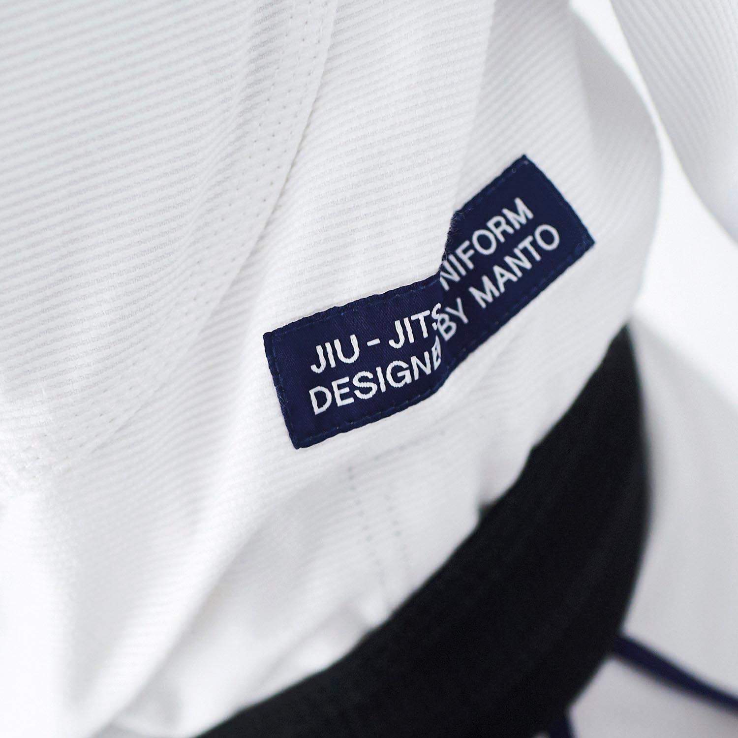 MANTO BJJ GI, Rise, weiß, A1