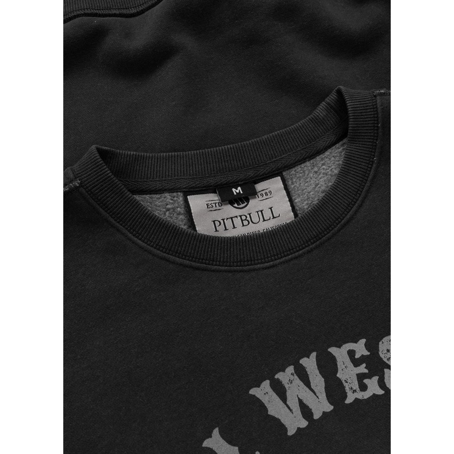 Pit Bull West Coast Pullover, Strength And Respect, grey, XXXL