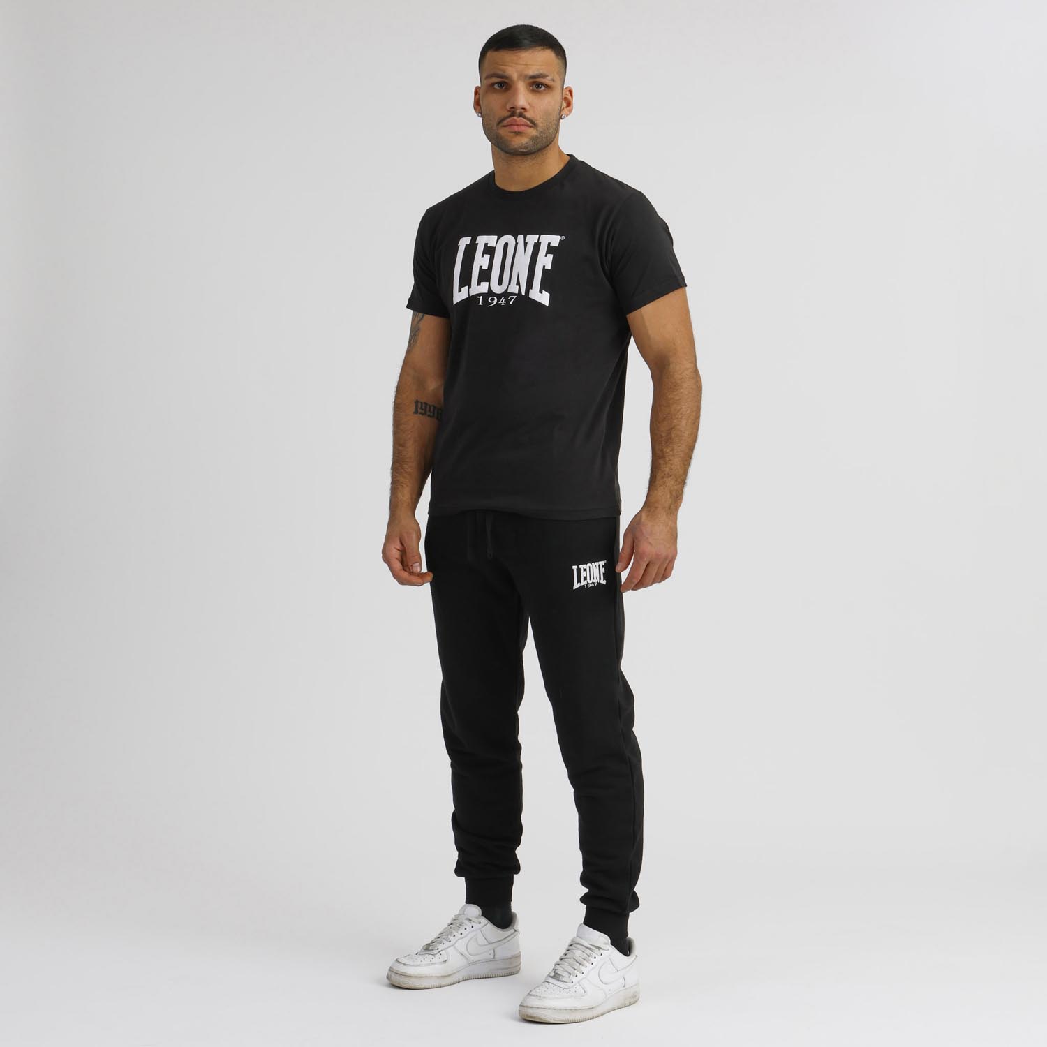 LEONE T-Shirt, Boxing, black-white, S