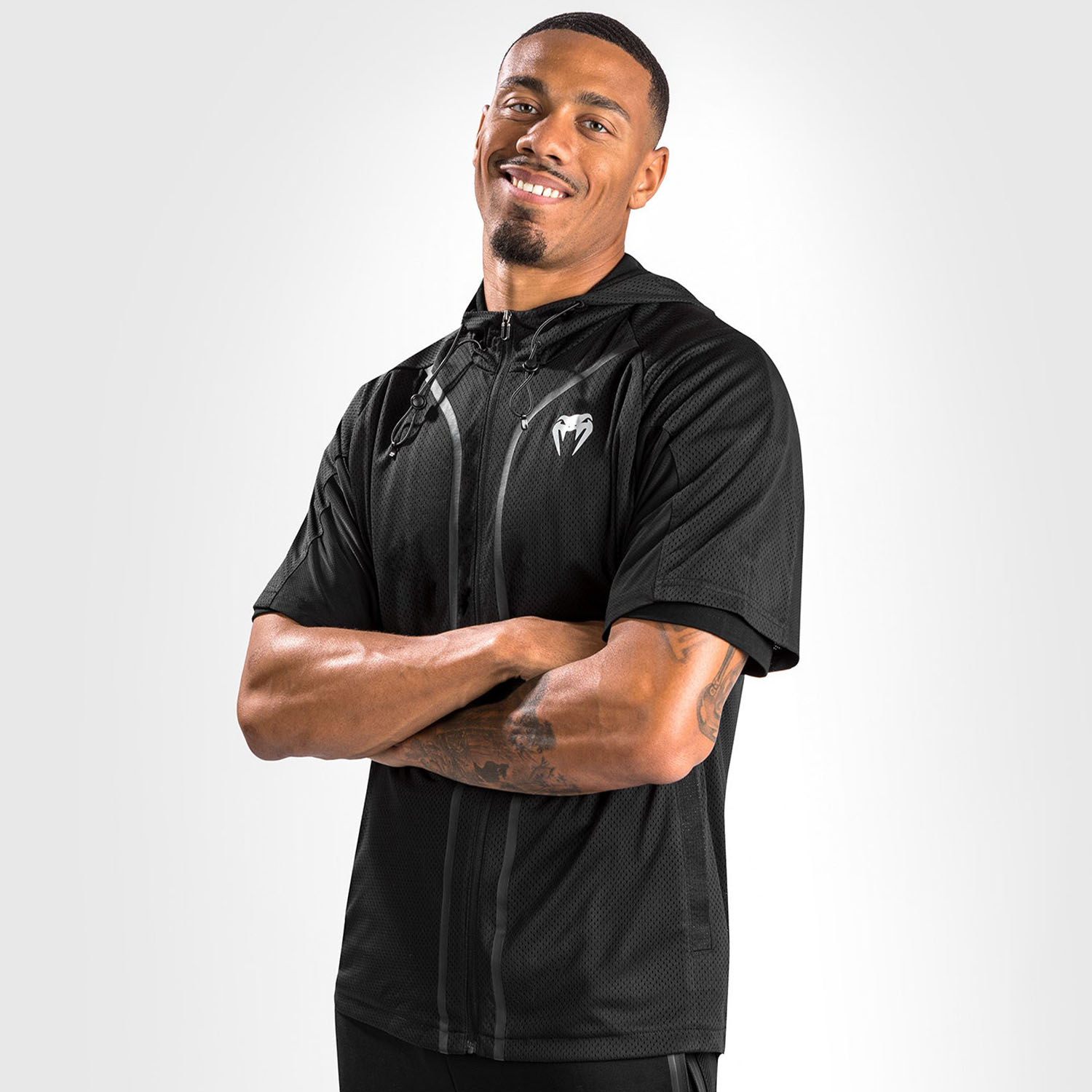 VENUM Dry Tech Jacket, S/S, Electron 3, schwarz, S
