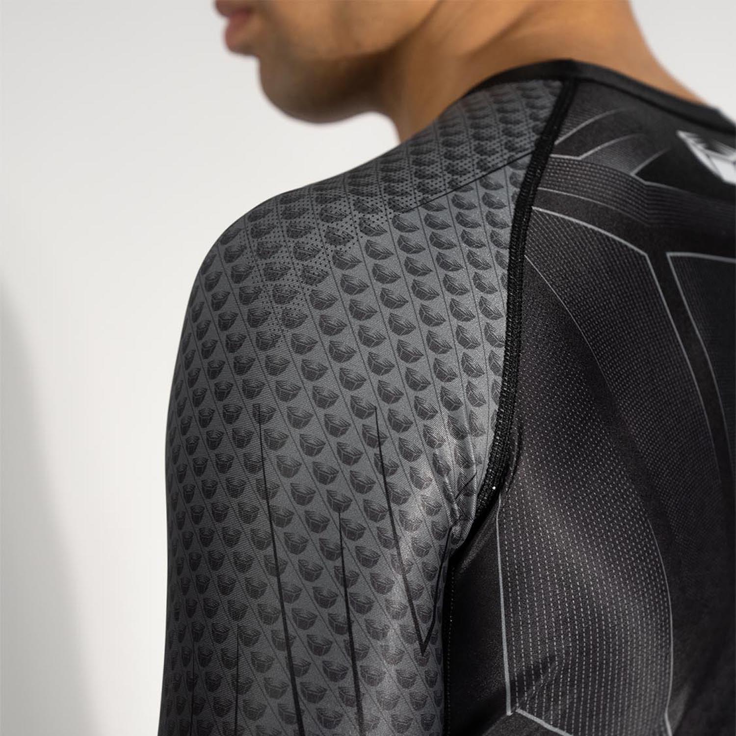 RINGLIFE Rashguard, L/S - Octaring 2.0 schwarz-grau XXL