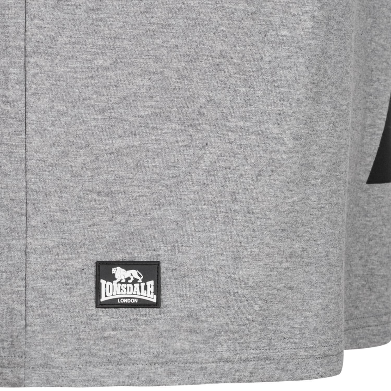 Lonsdale T-Shirt, Holyrood, grey XXL