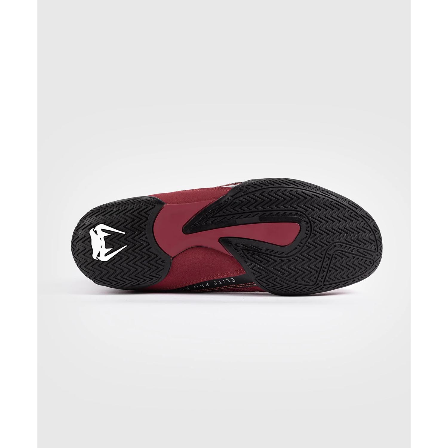 VENUM Boxing Shoes, Elite, red-silver, 46