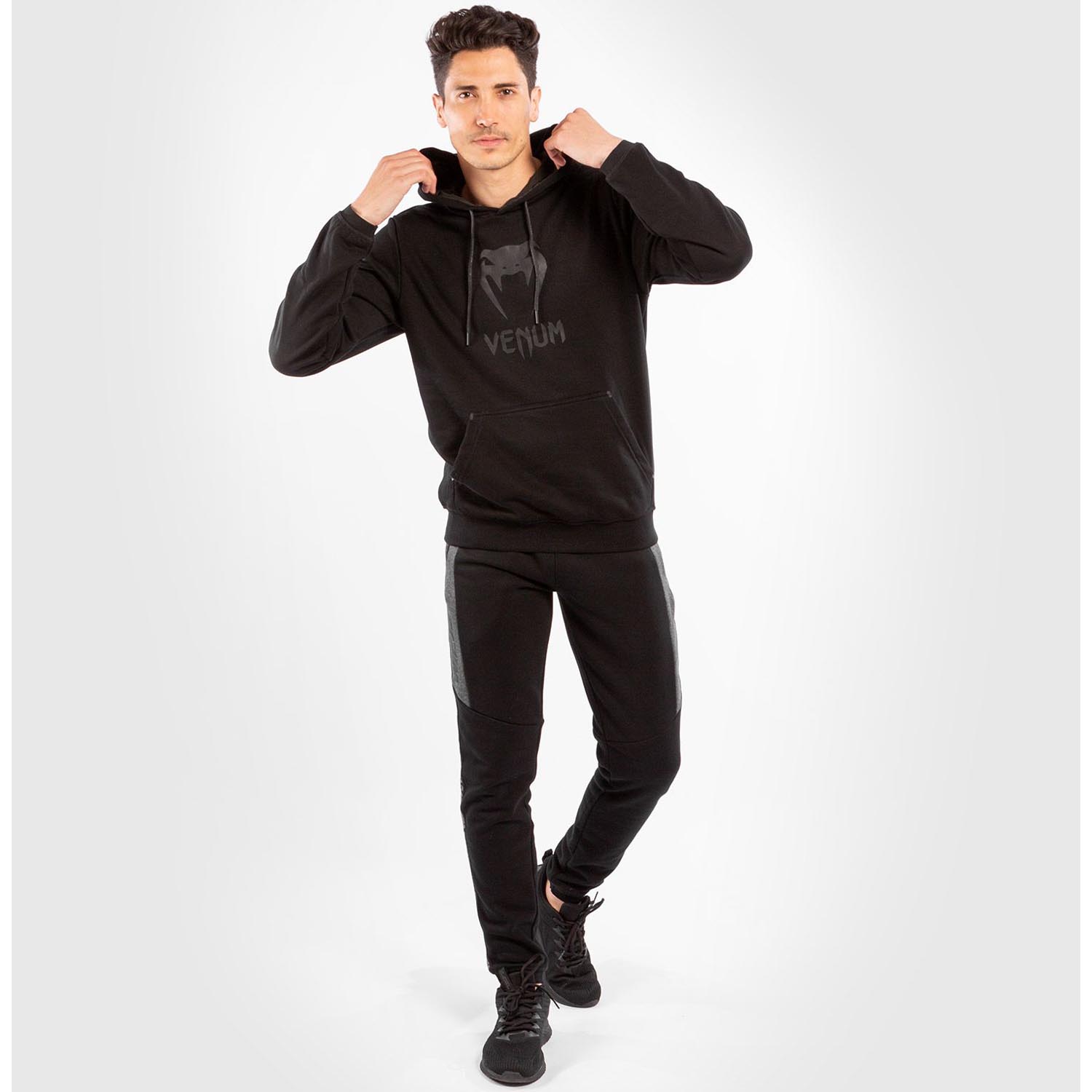 VENUM Hoody, Classic, schwarz-schwarz, XXL