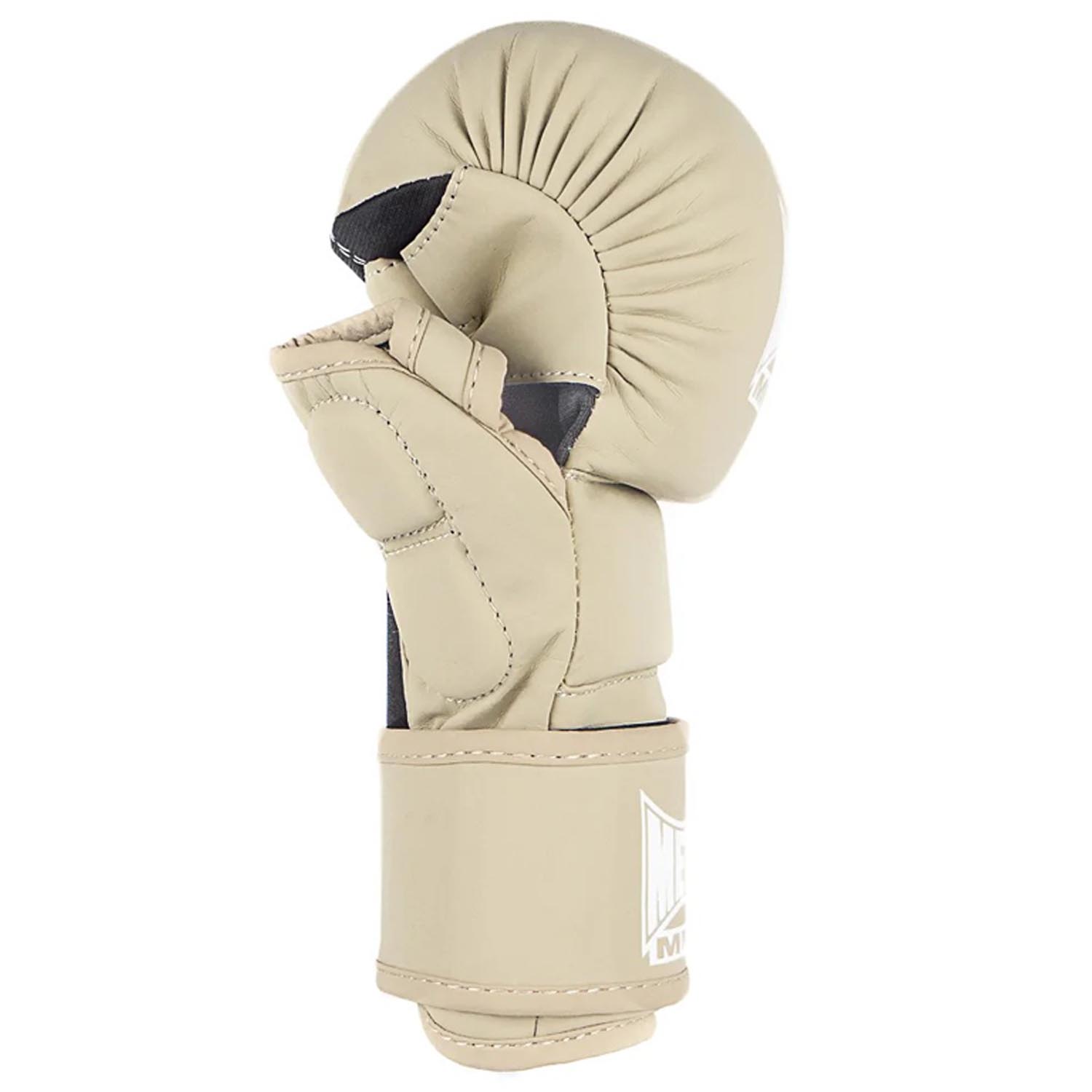 Metal Boxe MMA Sparring Gloves, The Shell, beige, XL