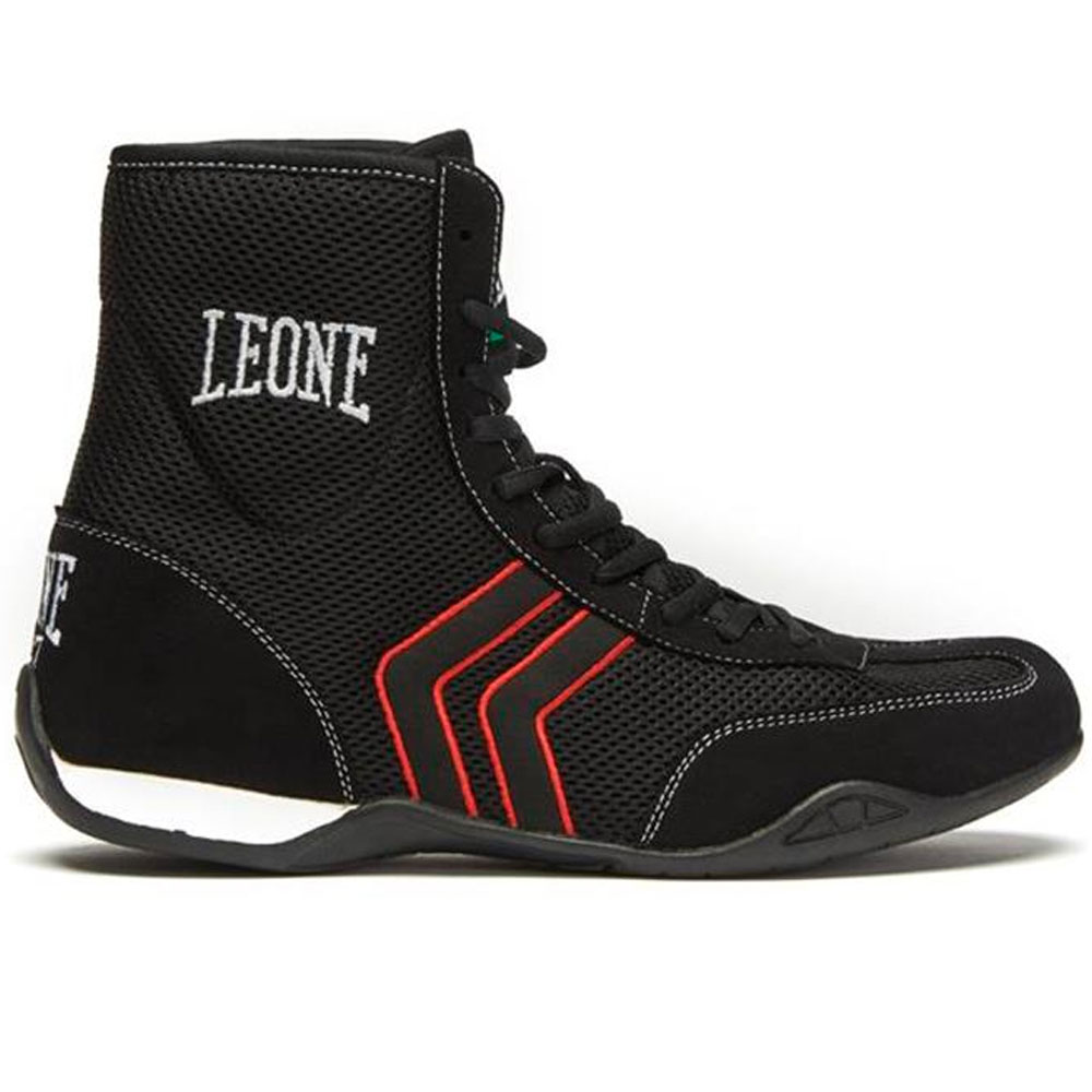 LEONE Boxing Shoes, Hermes, black, 42