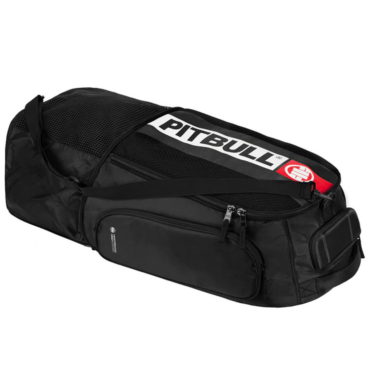 Pit Bull West Coast Rucksack, Hilltop Training Big, schwarz-weiß
