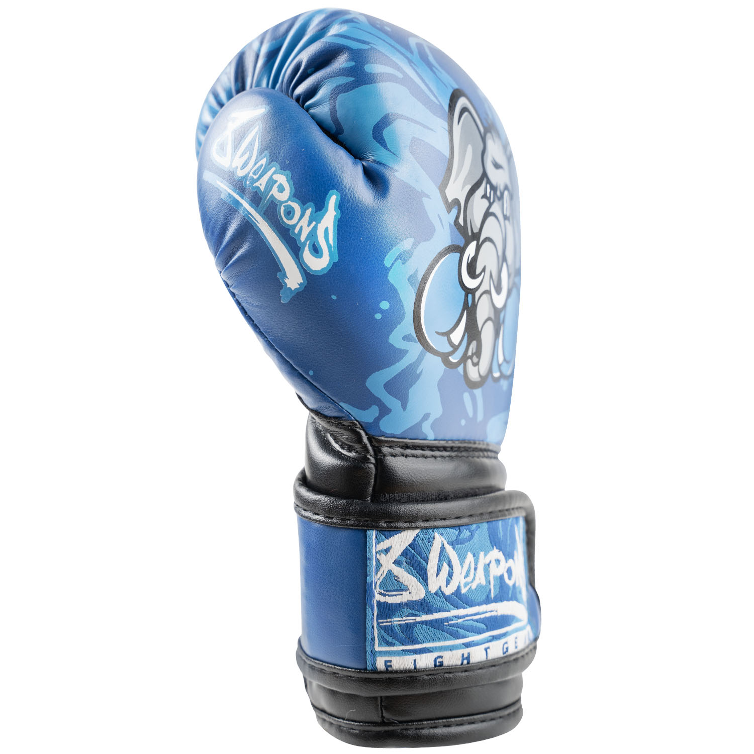 8 WEAPONS Boxhandschuhe, Kinder, Jipe, blau, 8 Oz