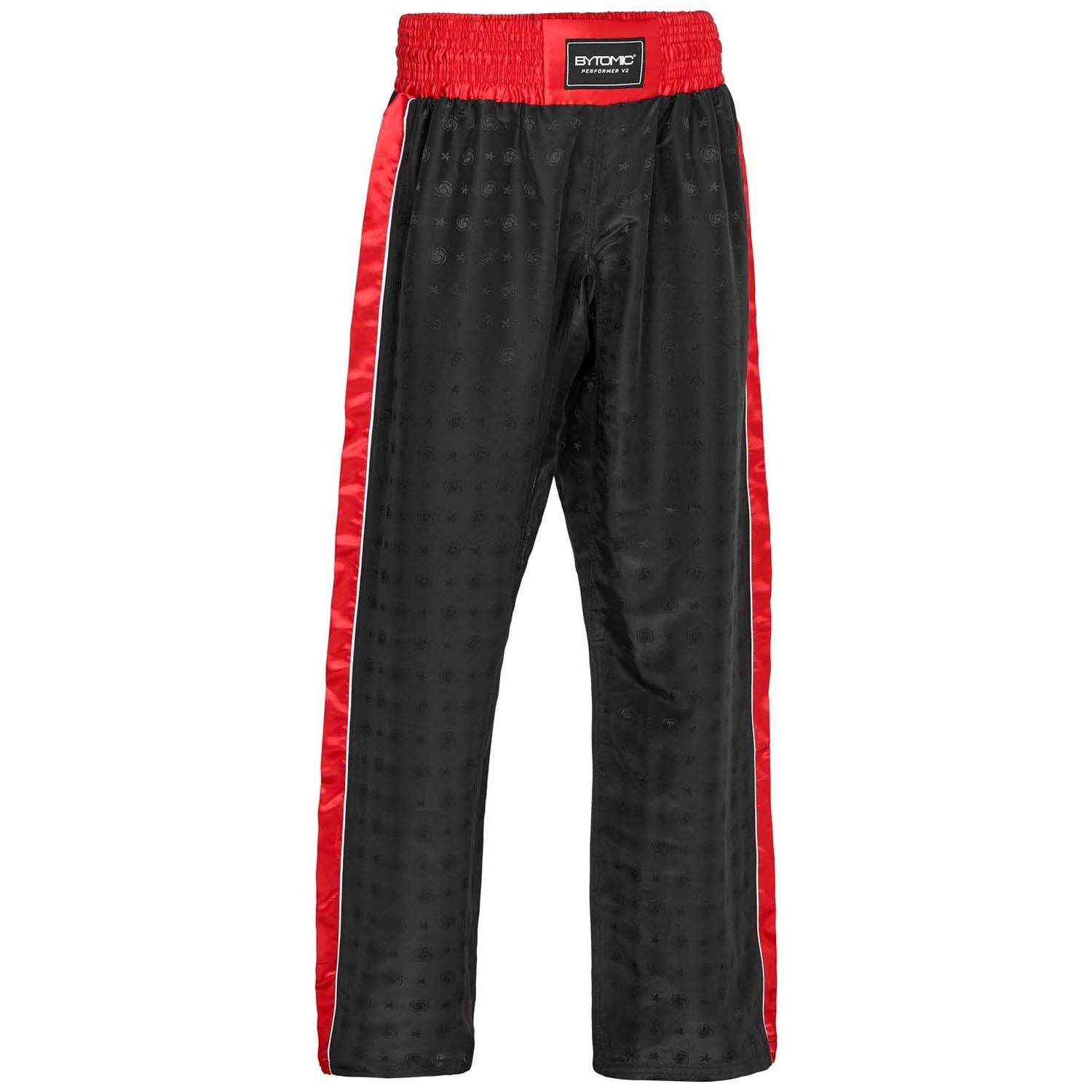 Bytomic Kickbox Pants, Performer V2, black-red, 190