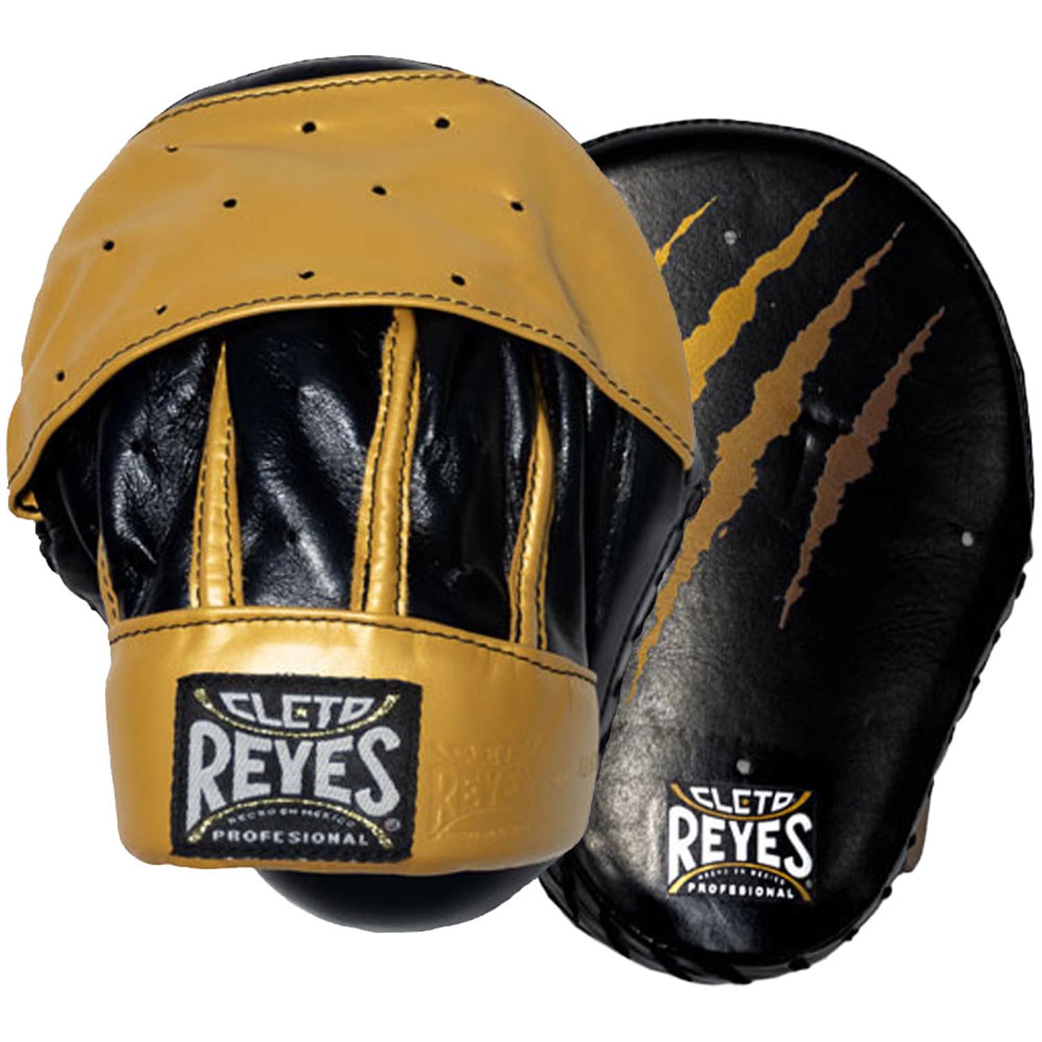 Cleto Reyes Focus Mitts, High Performance, black-gold