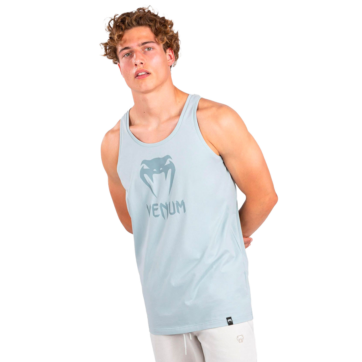 VENUM Tank Top, Classic, light blue-light blue, L