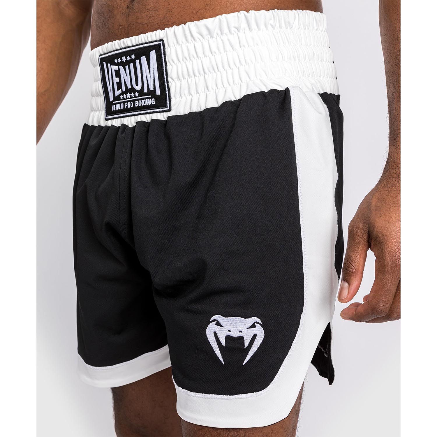 VENUM Boxing Shorts, Classic, black-white, XXL