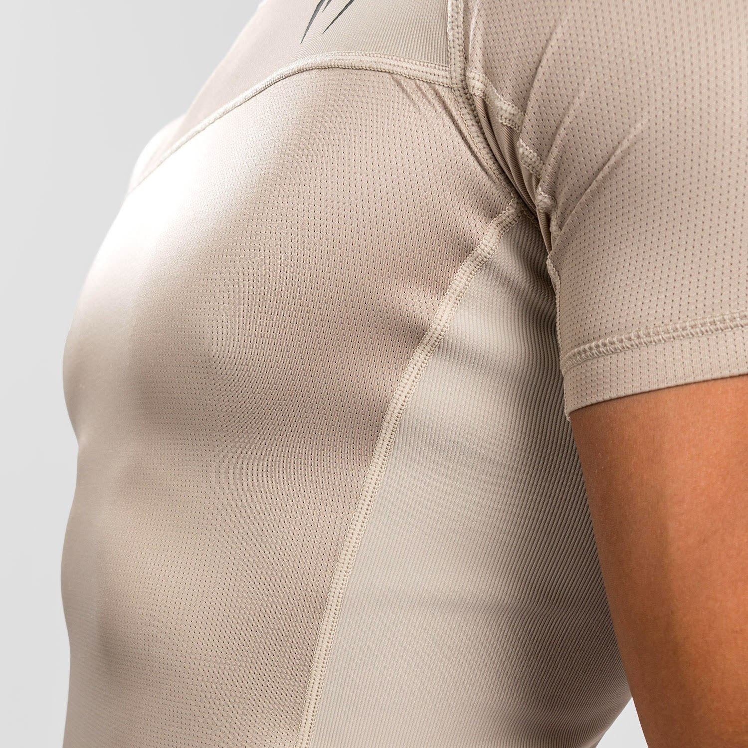 VENUM Rashguard, S/S, G-Fit Air, sand, XL