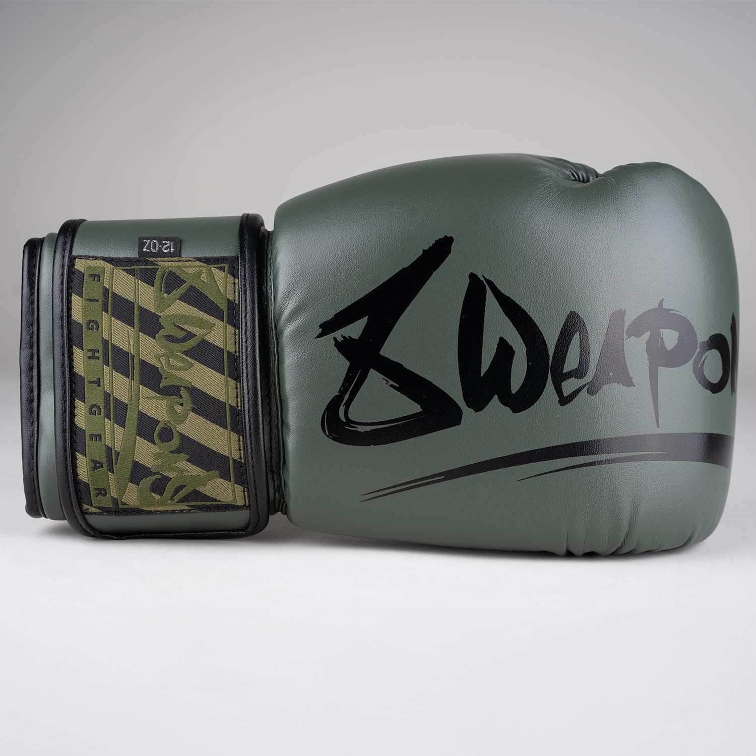 8 WEAPONS Boxhandschuhe, Unlimited 2.0, olive-schwarz, 10 Oz