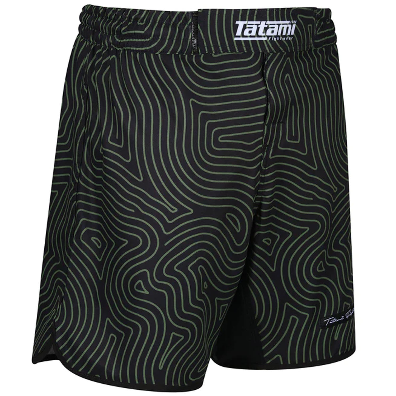 Tatami MMA Fight Short, Elite, schwarz-khaki, XL