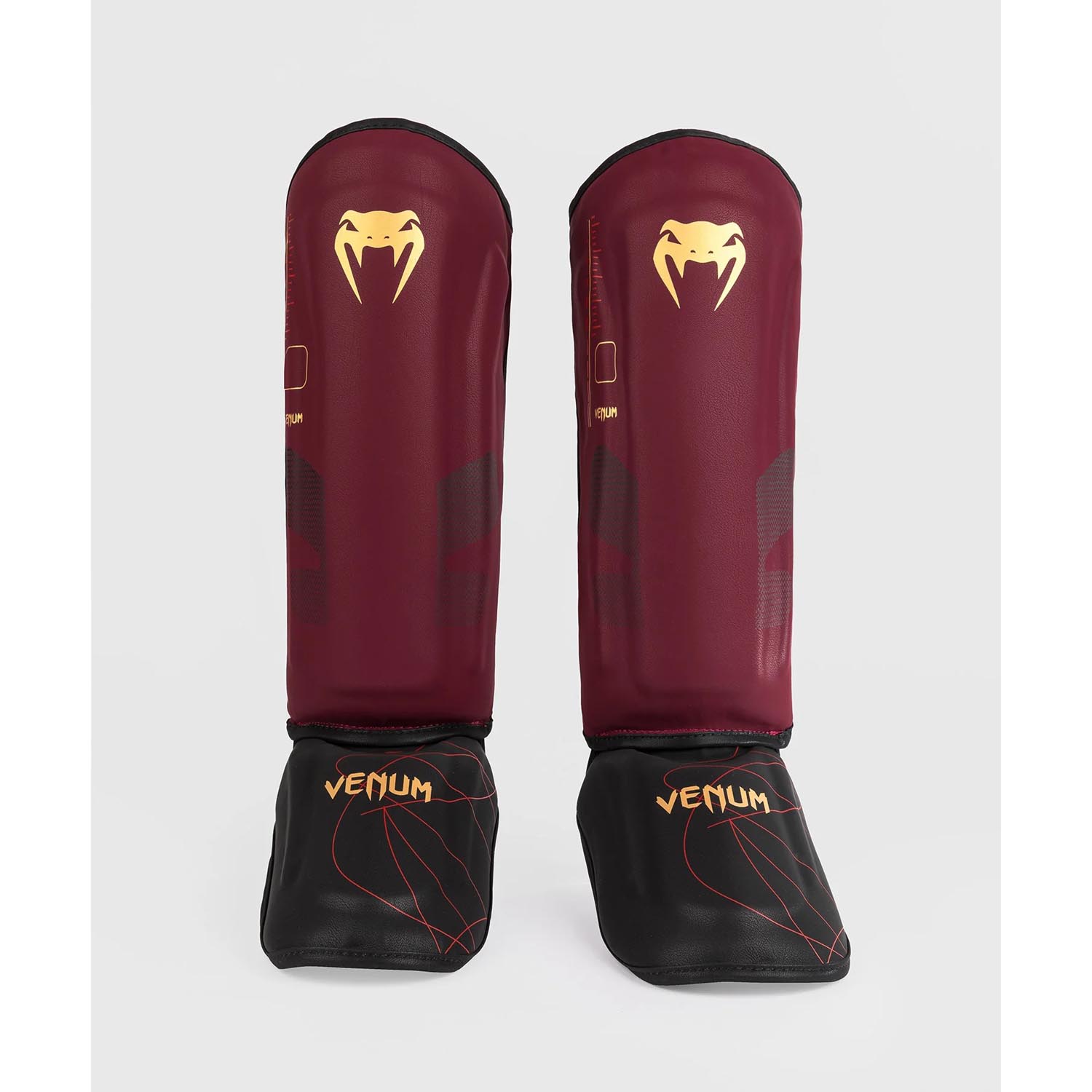 VENUM Shinguards, Tactical XT, winered-gold, XL