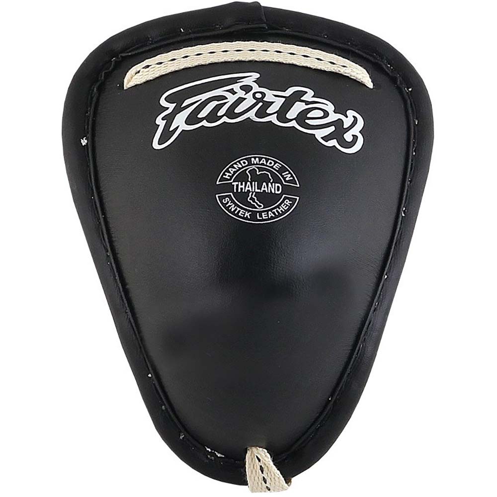 Fairtex Muay Thai Steel Cup, black, L