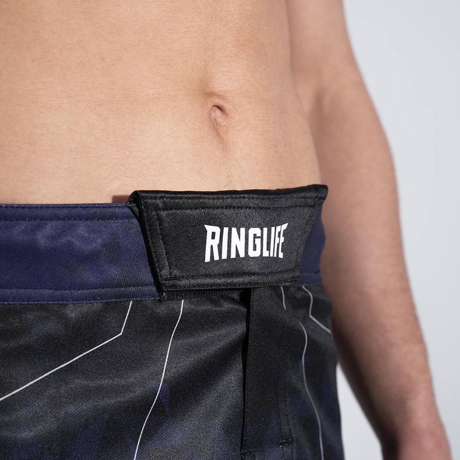 RINGLIFE MMA Shorts - Transition schwarz-lila M