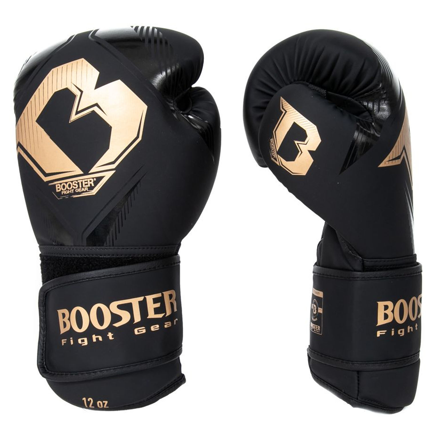 Booster Boxing Gloves, Bangkok Series 1, black, 10 Oz