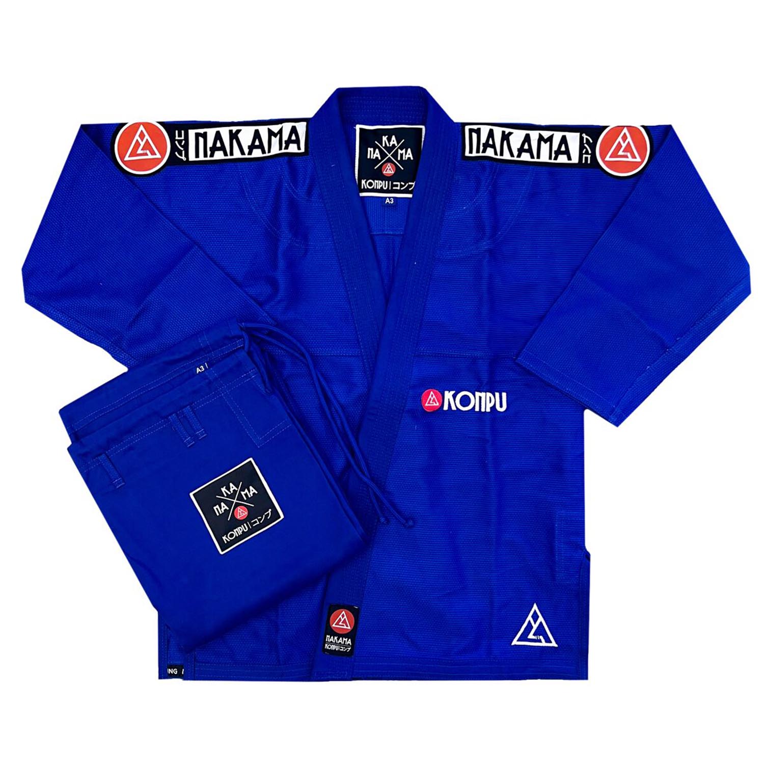 Nakama BJJ GI, Konpu, blau, A1 L