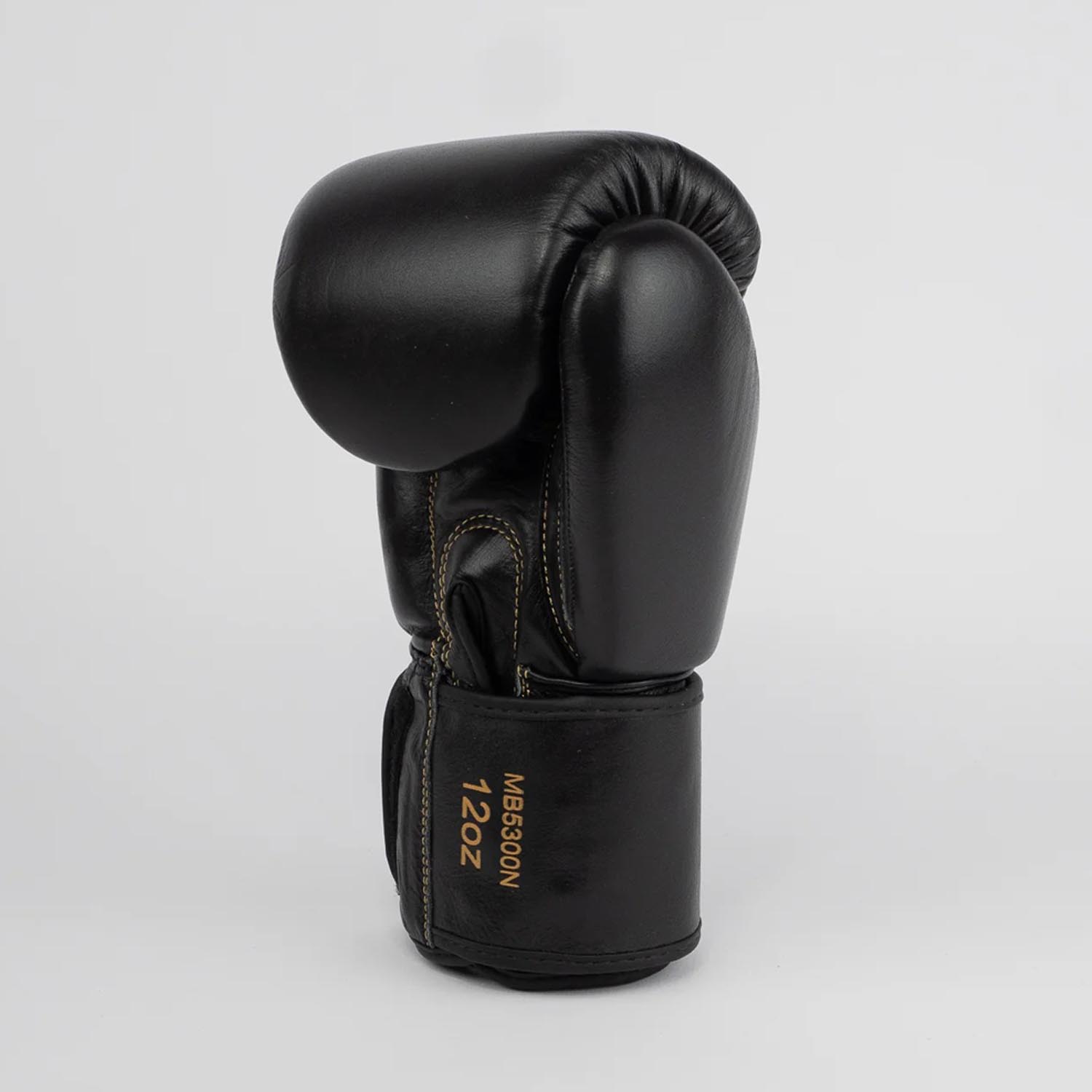 Metal Boxe Boxing Gloves, Thai, black-gold, 16 Oz