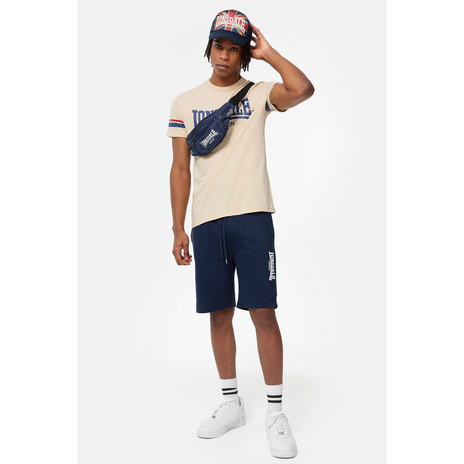 Lonsdale Fanny Pack, Hip, blue