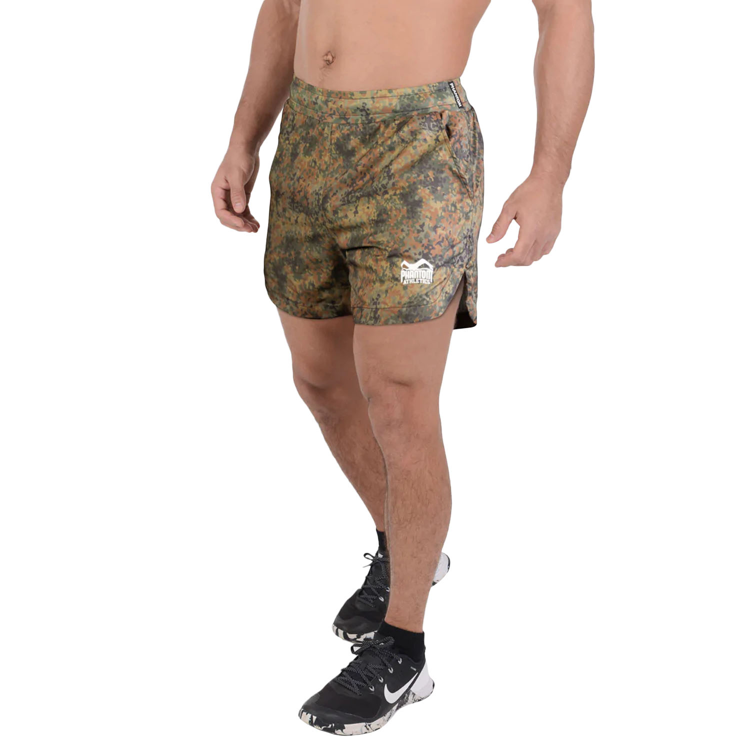 Phantom Athletics Fitness Shorts Laser ONE, camo, S