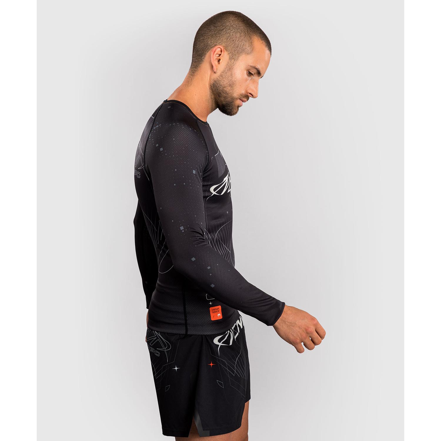 VENUM Rashguard, L/S, Eclipse, black-ivory, XXL