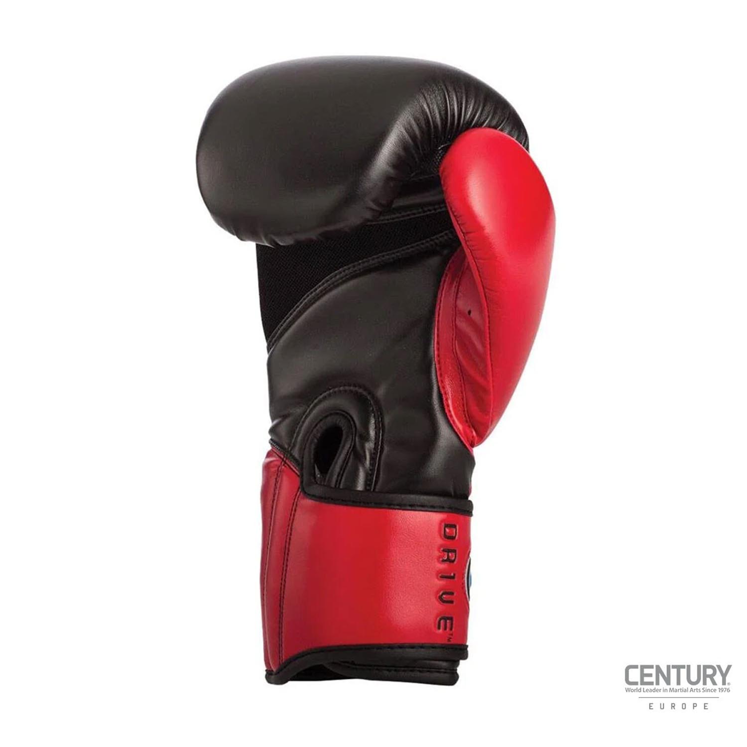 Century Boxing Gloves, Drive, black-red, 16 Oz