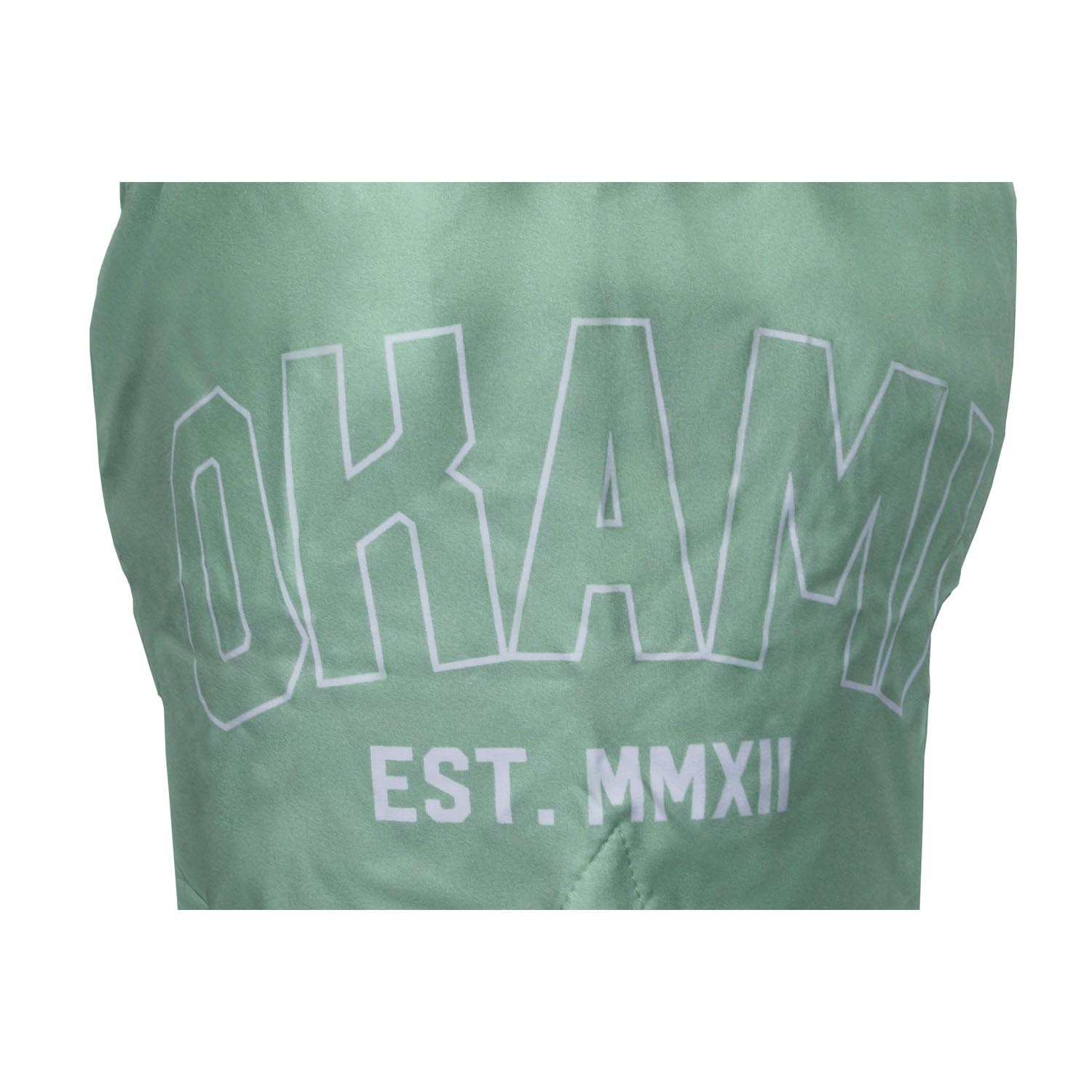 OKAMI MMA Fight Shorts, Logo, mint, XXL