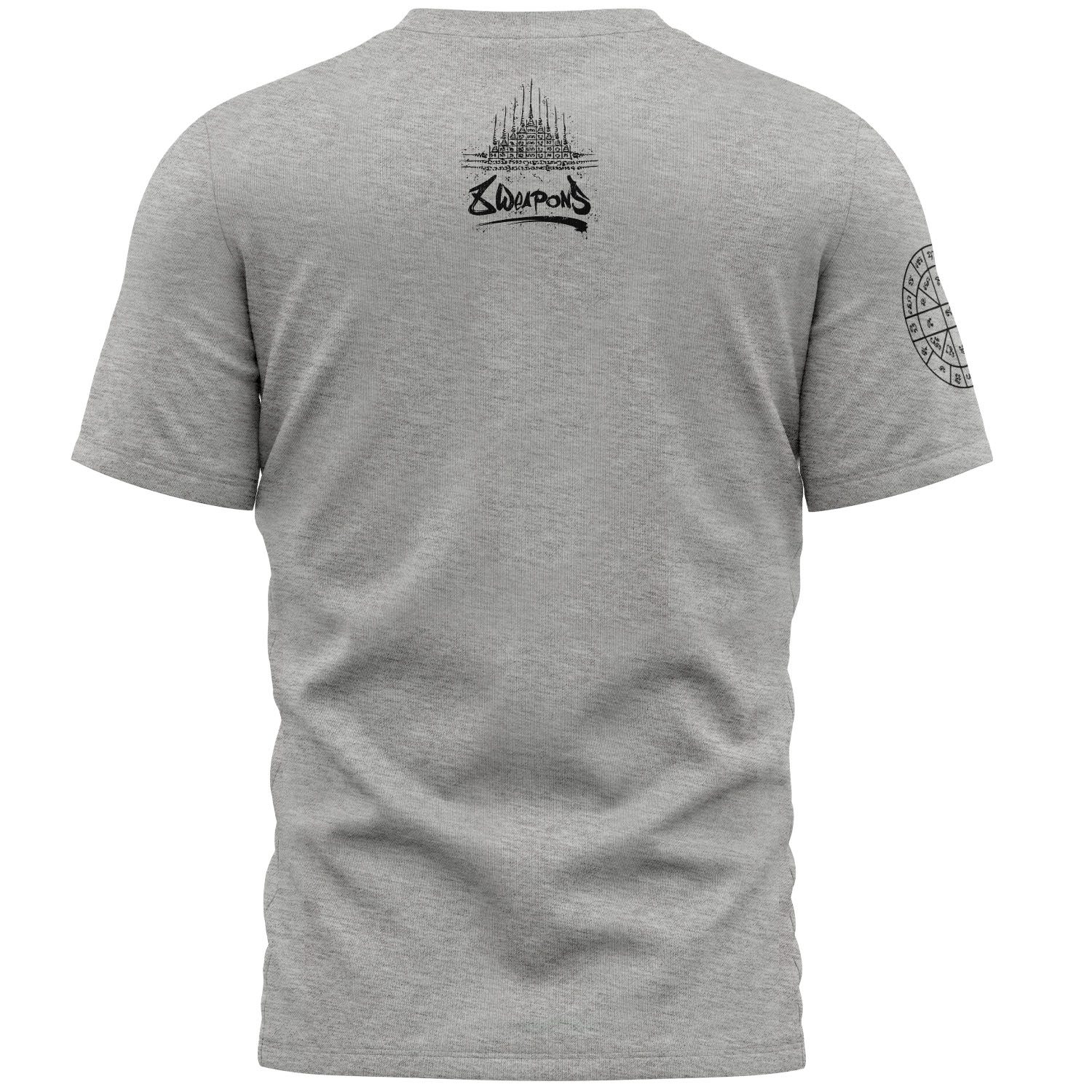 8 WEAPONS T-Shirt, Yantra, grau, XXL