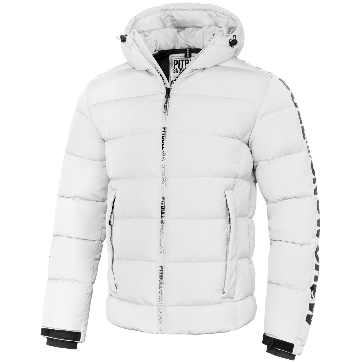 Kopie von Pit Bull West Coast Jacke, Padded Hooded Airway 4, weiß XXL