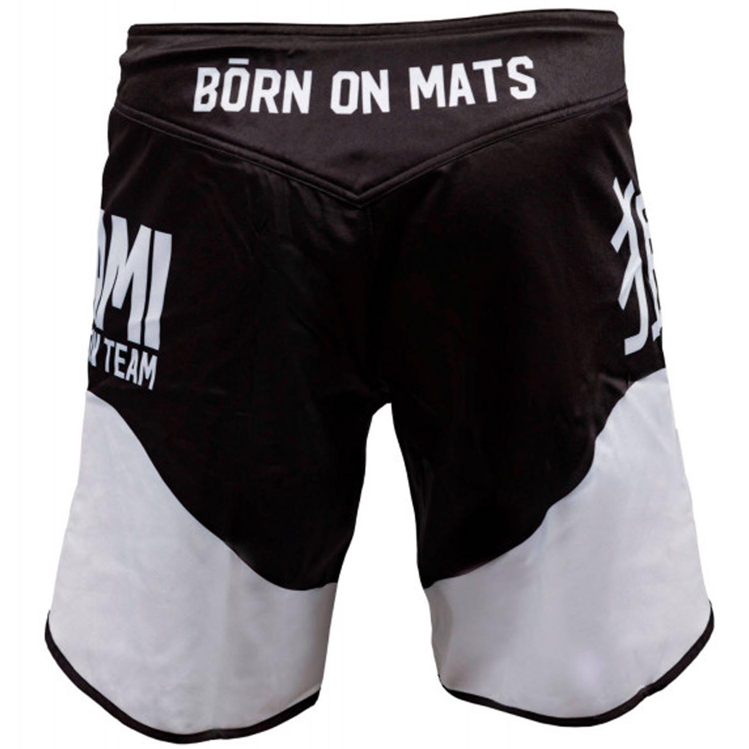 OKAMI MMA Fight Shorts, Competition Team, white, M