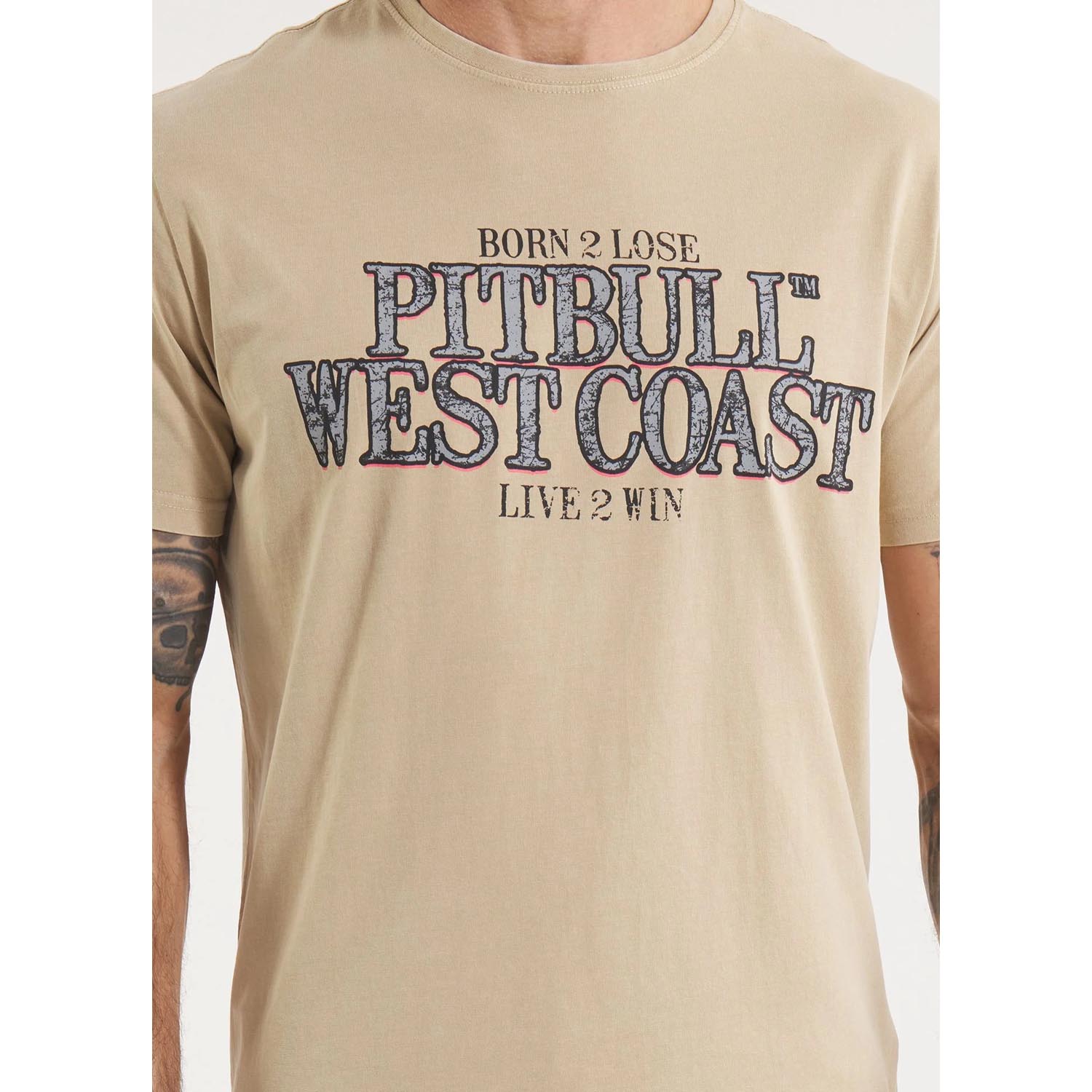 Pit Bull West Coast T-Shirt, Ace Of Spades 2, sand, XXXL