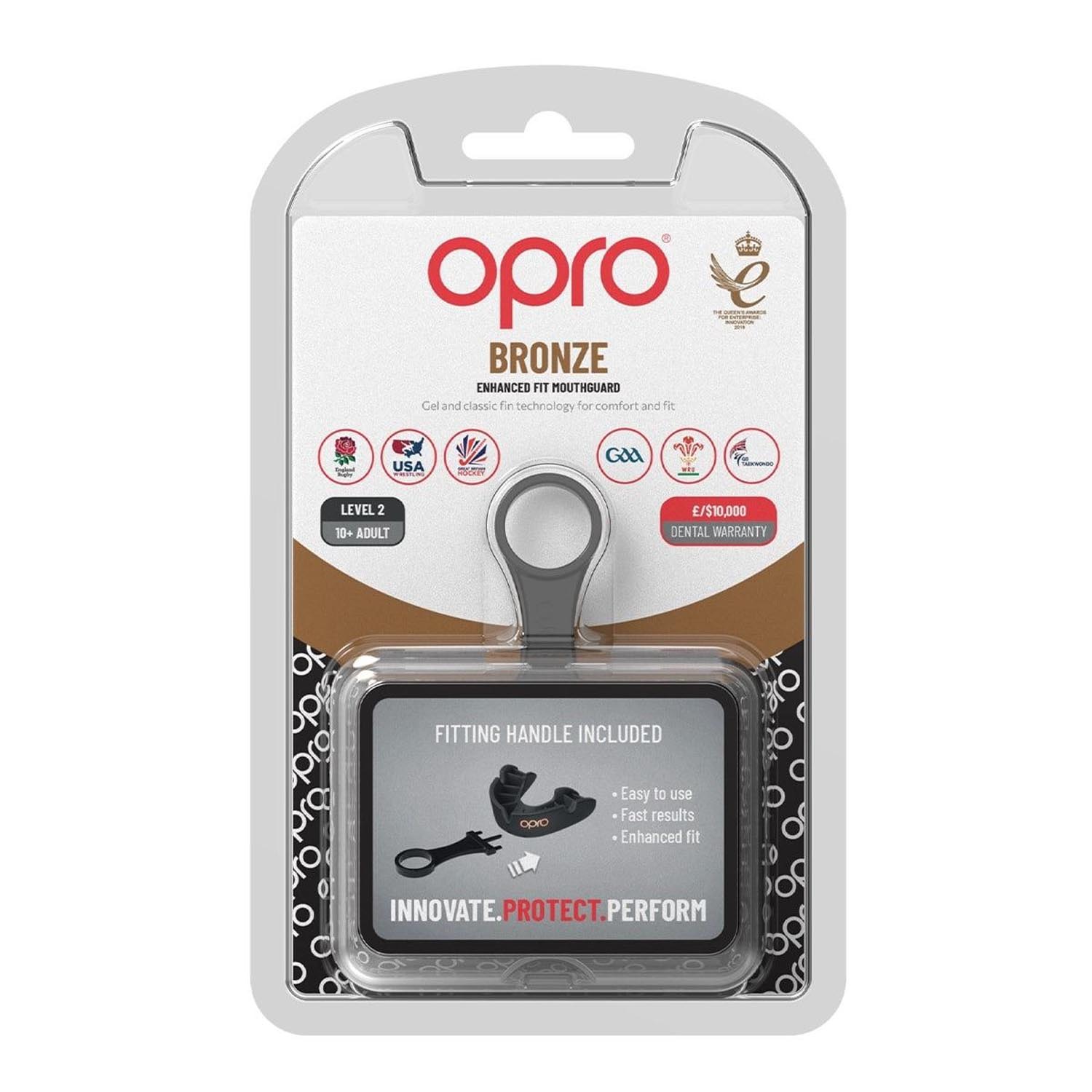 OPRO Mouthguard, Kids, Bronze 2022, red