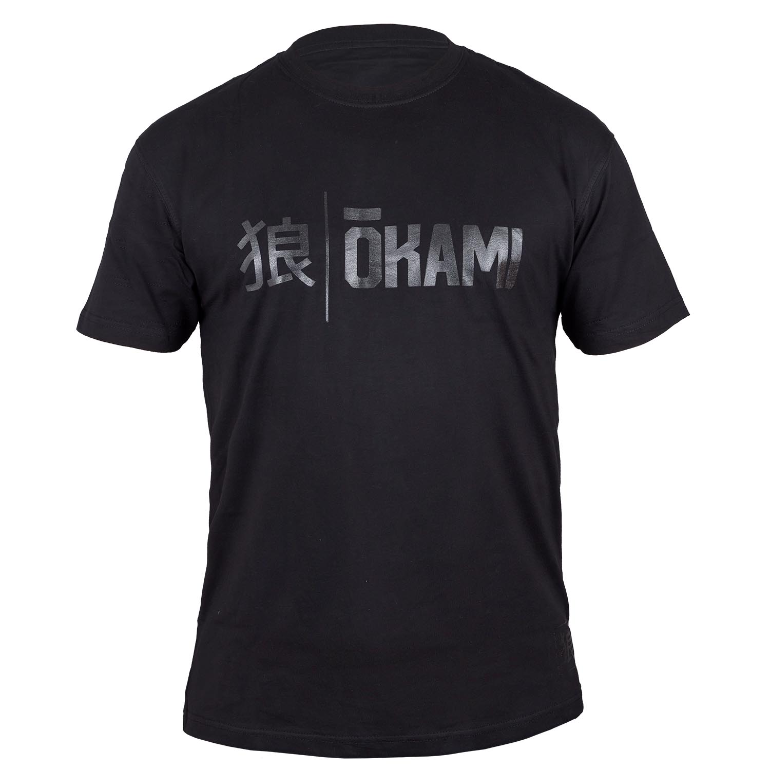 OKAMI T-Shirt, Kanji Black, black