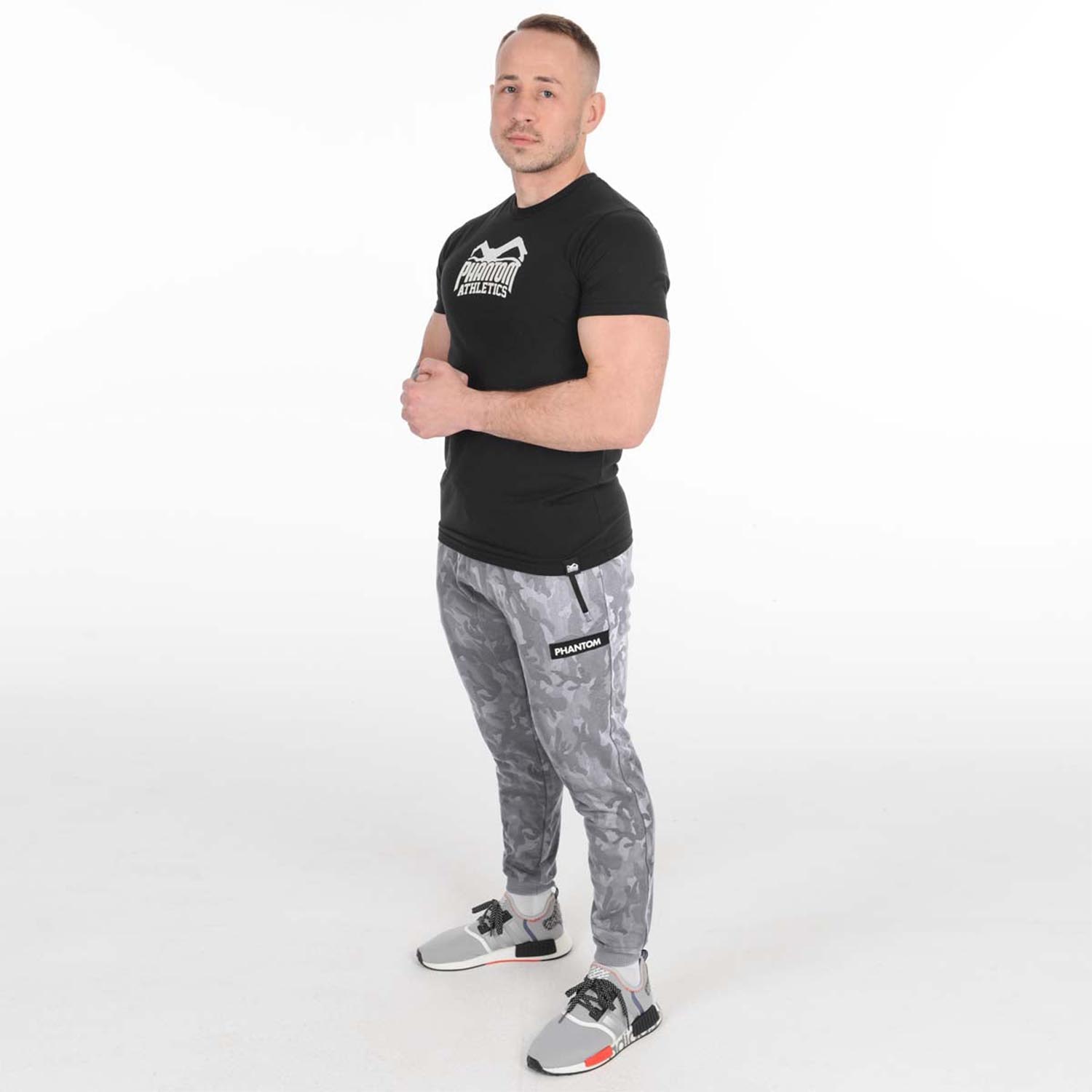 Phantom Athletics Jogginghosen, Radar, camo-grau, M