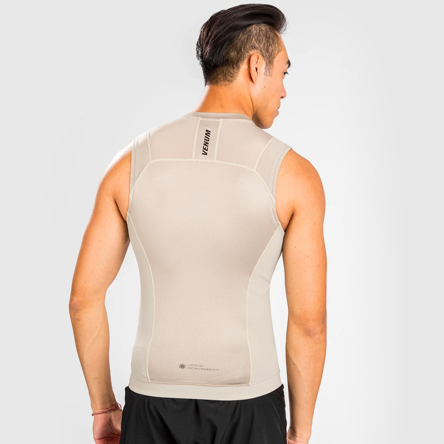 VENUM Rashguard Sleeveless, G-Fit Air, sand, XXL