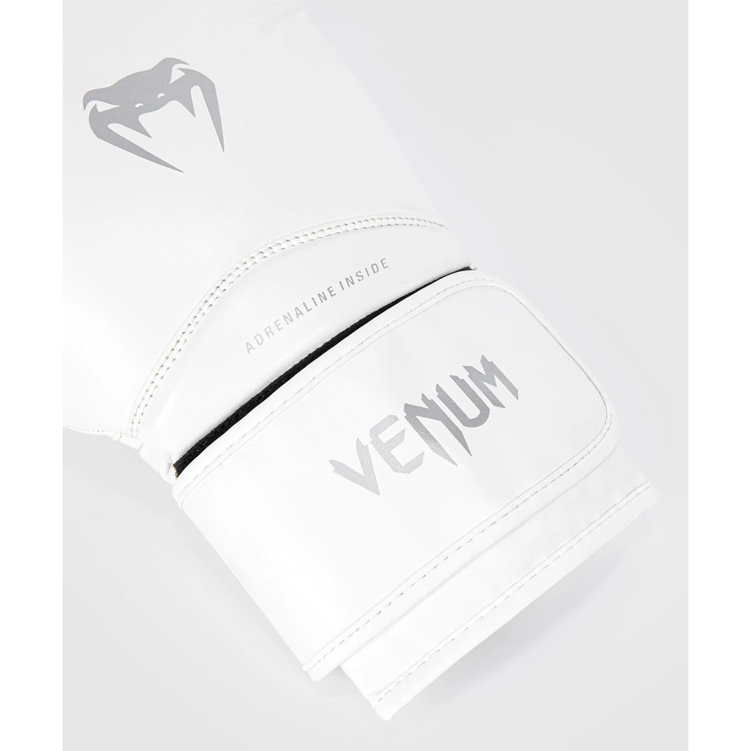 VENUM Boxing Gloves, Kinder, Contender 1.5, white-silver, 8 Oz