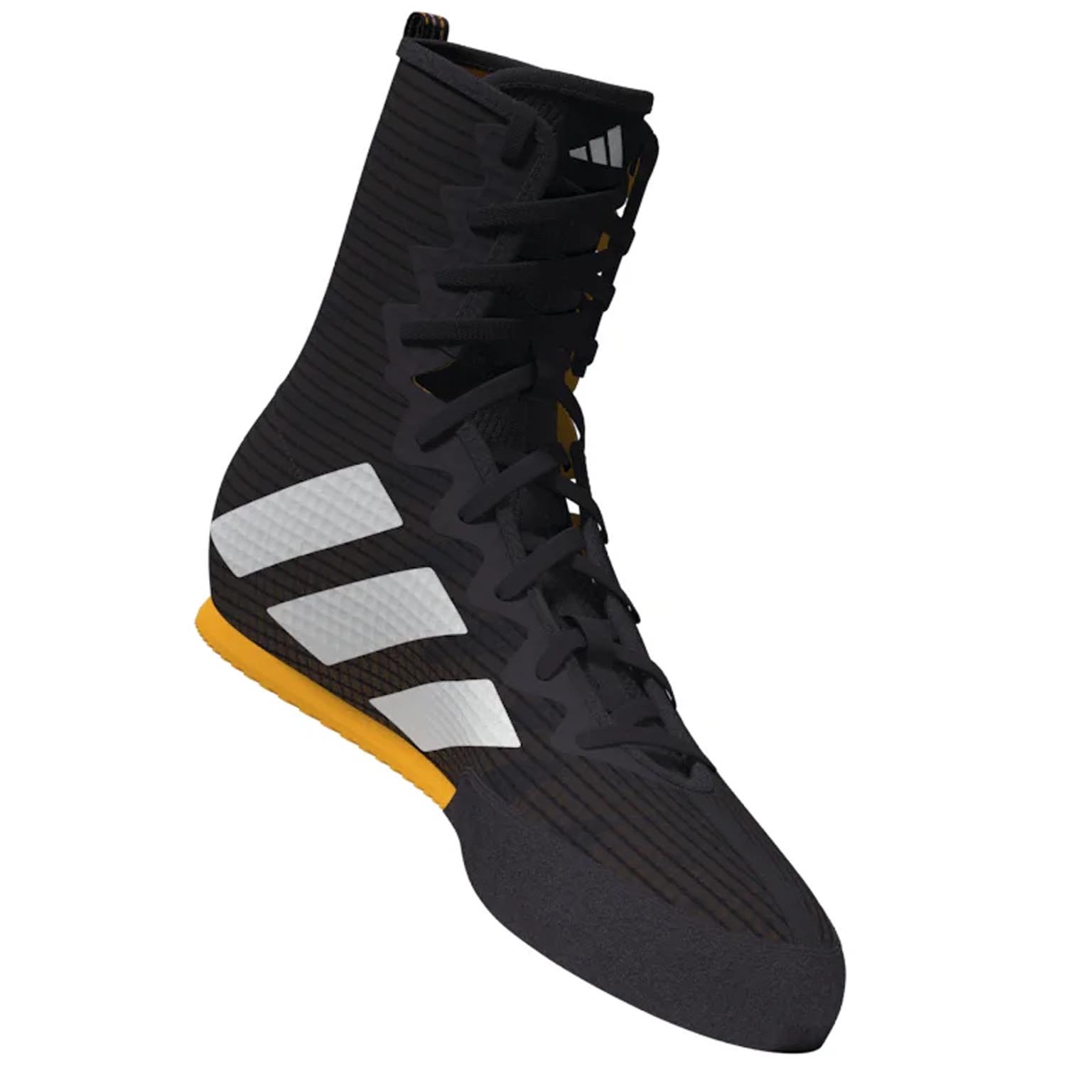 adidas Boxing Shoes, Box Hog 4, black-white-orange, 43 ⅓ (UK 9)