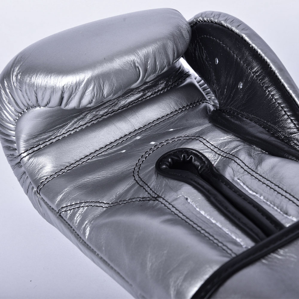 Cleto Reyes Boxhandschuhe, Klett Sparring, silber, 16 Oz