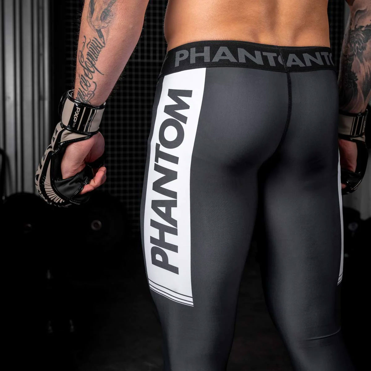 Phantom Atheltics Compression Pants, Apex, black, L