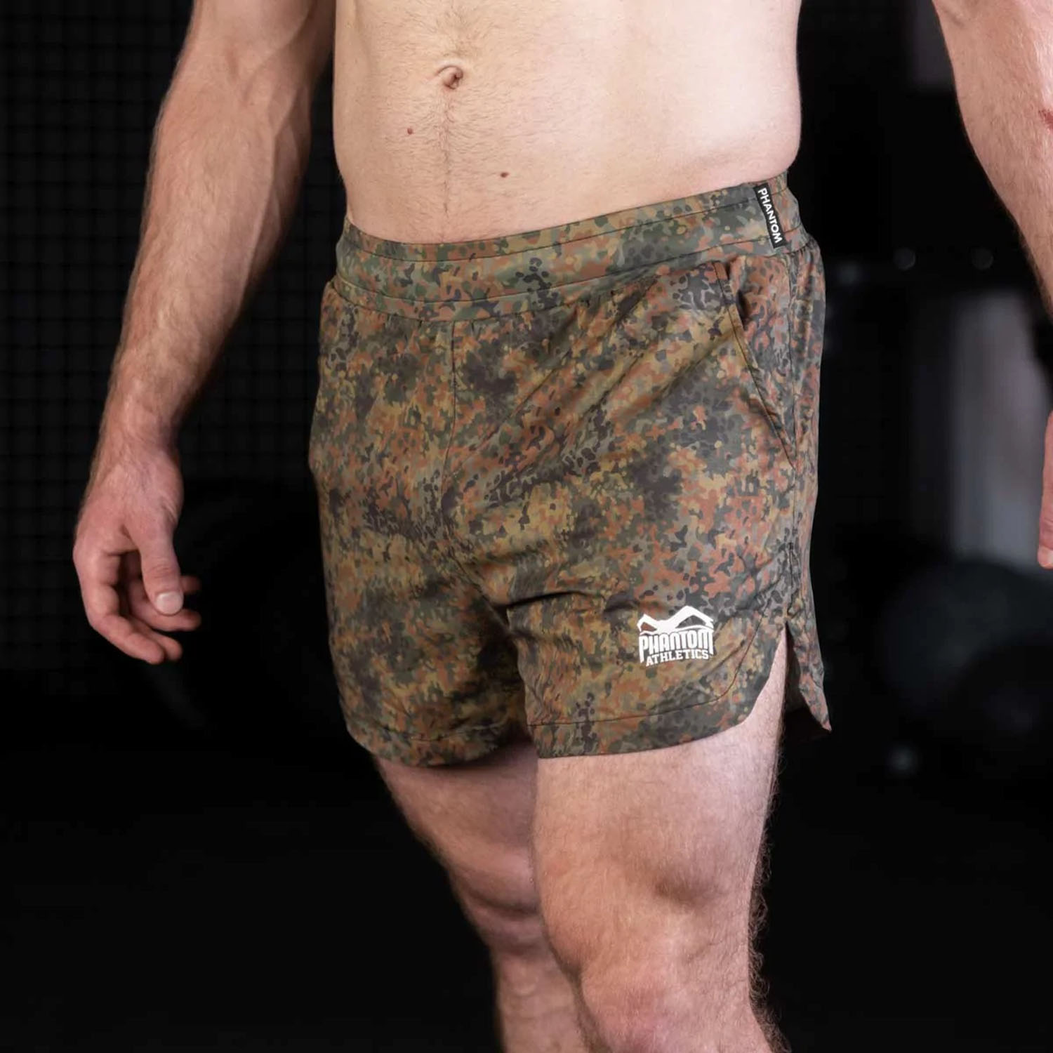 Phantom Athletics Fitness Shorts Laser ONE, camo, S