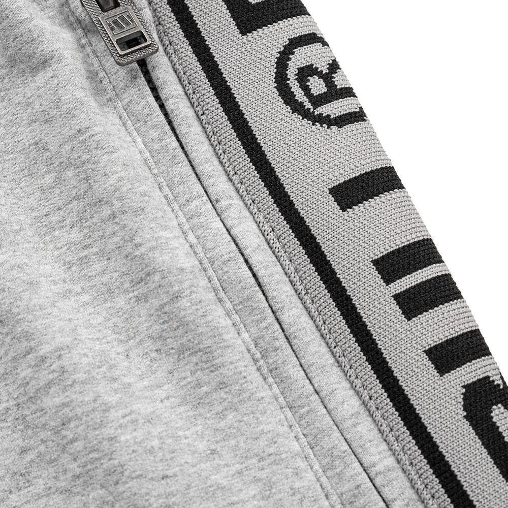 Pit Bull West Coast Trainingshorts, Small Logo F. Terry, grau, XXL