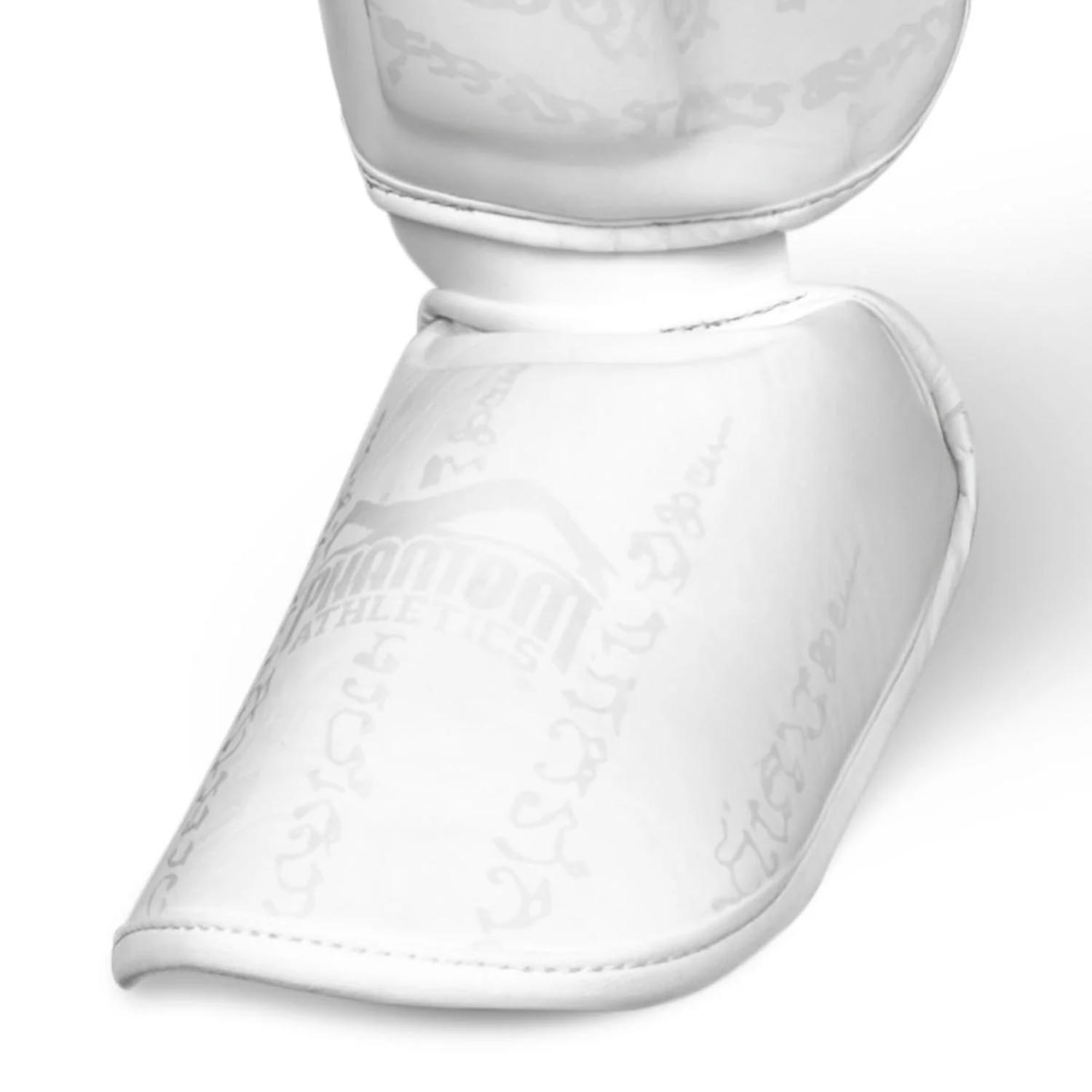 Phantom Athletics Shin Guard, Muay Thai, frost-white, L/XL