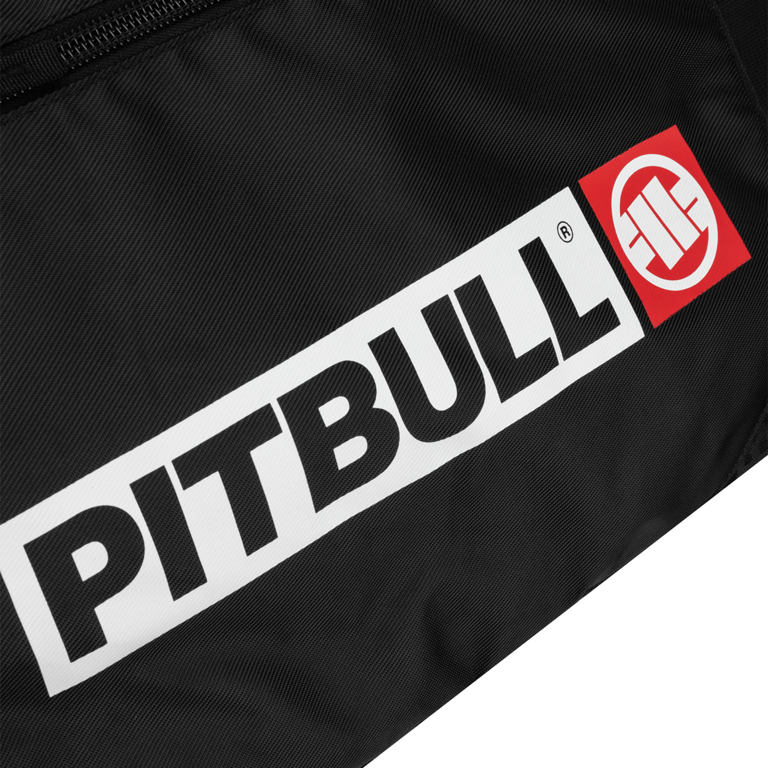 Pit Bull West Coast Sporttasche, Hilltop Fight, schwarz-weiß