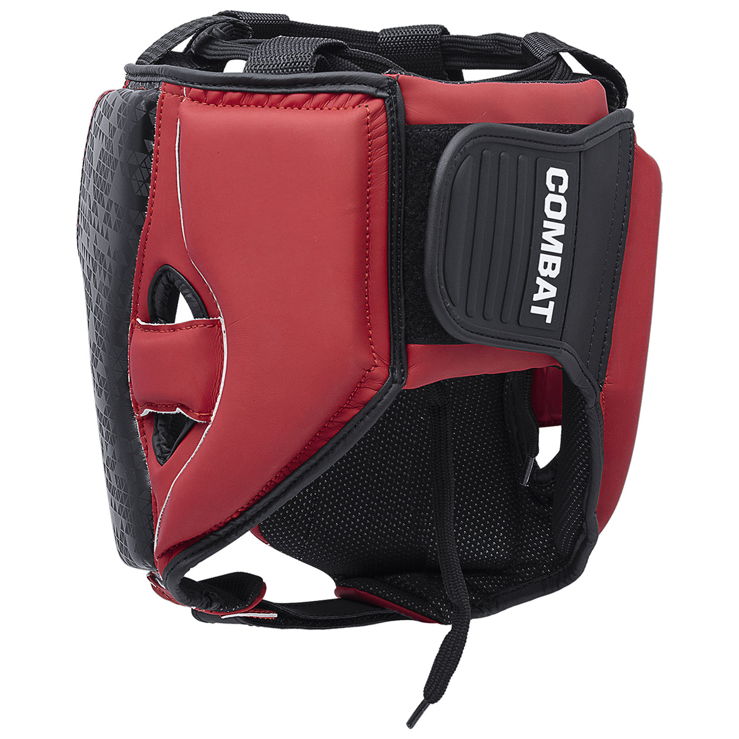 adidas Head Gear, Combat 50, black-red XL