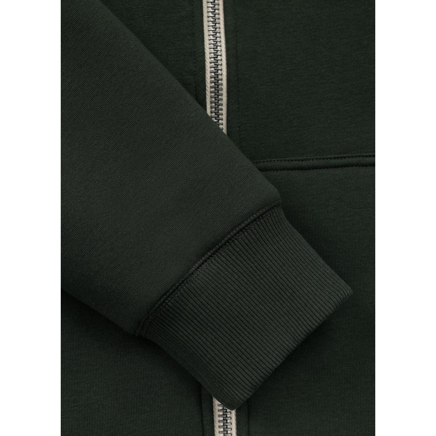 Pit Bull West Coast Zip Hoody, Ruffin Detroit, green, M