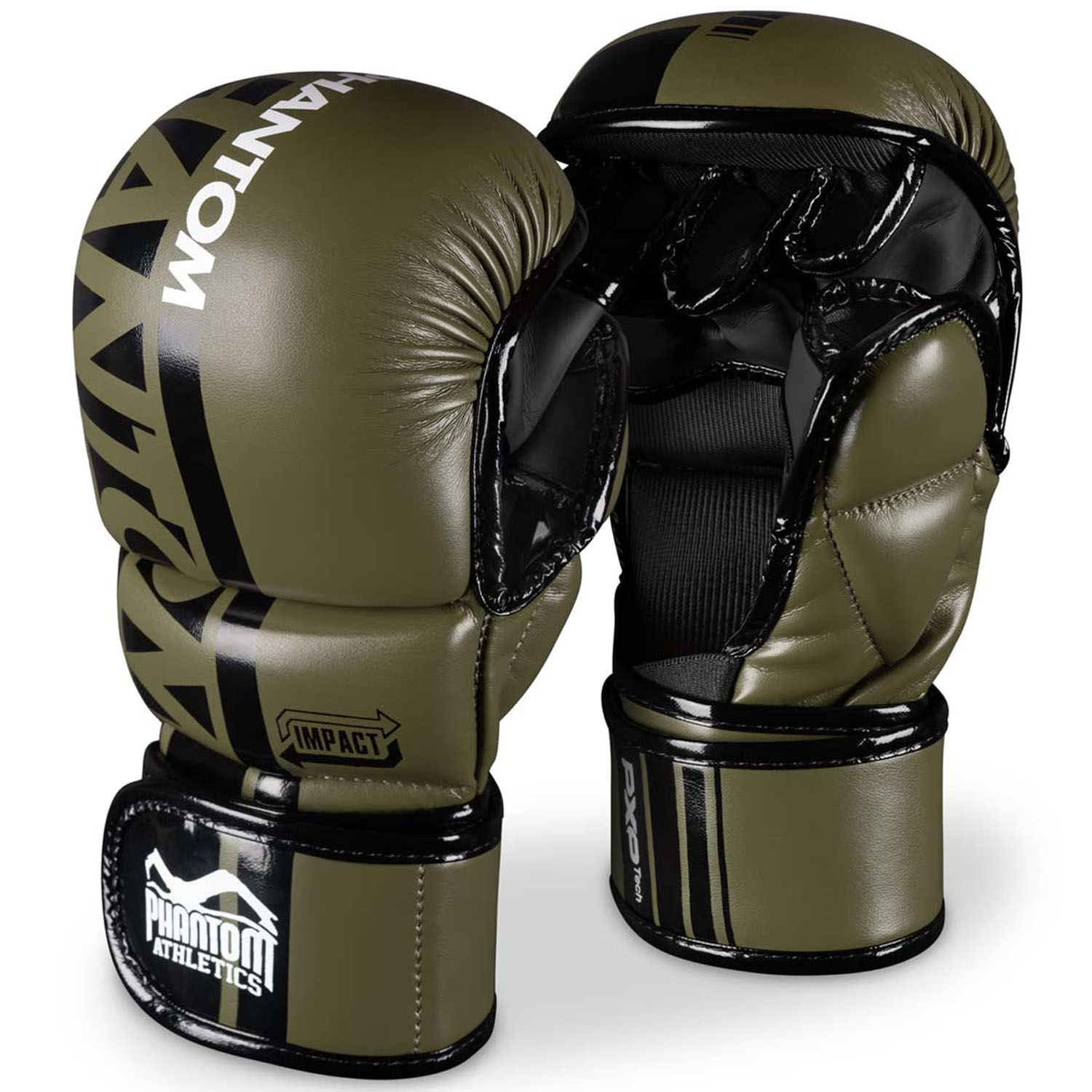 Phantom Athletics MMA Sparring Handschuhe, Apex, olive, L/XL